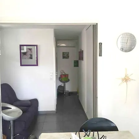 Appartement Studio Avec Vue Sur La Mer Et Terrasse Amenagee A Les Pins